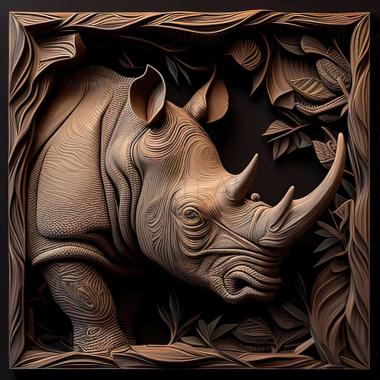 3D model Rhinocyllini (STL)